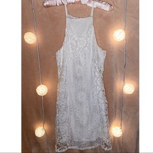 Francescas White Laced Dress